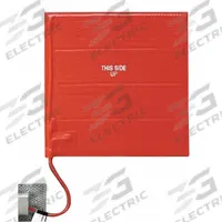 BRISKHEAT Heating Blanket: 232°C Op Temp - Max, 36 in Overall Lg, 24 in Overall Wd, 3/16 in Thick (MPN SRP24361). Key specifications — attr1031118: Controller Required; attr1027707: BRISKHEAT; attr1027710: Plastic; attr1027717: Radiation Resistant; attr1027718: Fiberglass-Reinforced Silicone Rubber; attr1027719: No; attr1031117: Grounded; attr1027706: No Backing.