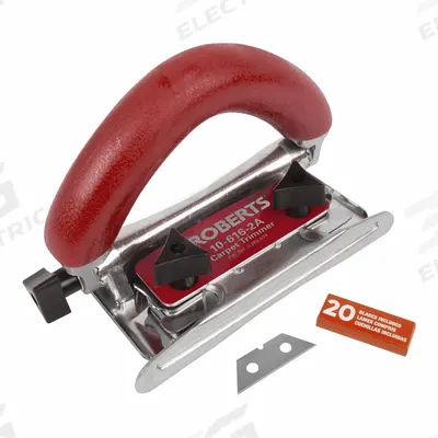 ROBERTS Carpet Trimmer: Manual, Adj - Carpet Trimmers