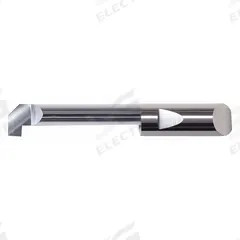 MICRO 100 Boring Bar: Reverse Boring, 5/16 in Shank Dia., AlTiN, 0.0738 in Center to Cutting Tip (MPN QRB-2301250X)