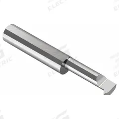 MICRO 100 Threading Tool: 1/4 in Shank Dia., Bright (Uncoated), Carbide, Right Hand (MPN ITL-180350)