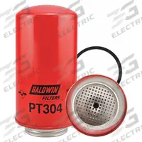 BALDWIN FILTERS Oil Filter: PT304, 2 3/4"-4 Thread Size, 7 5/8 in Overall Ht, 3 7/8 in Outside Dia. Key specifications — Baldwin Interchange: PT304; Brand: BALDWIN FILTERS; Compatible Vehicle Make: Oliver; Includes: Furnished Gasket; Media Material: Cellulose.