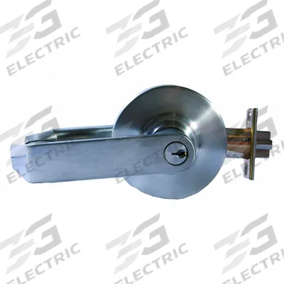 SCHLAGE Door Lockset: Storeroom Lever Locksets, Chrome, ADA Compliant - Electric Lever Locksets