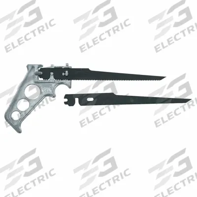 STANLEY Keyhole Saw: 7 in Blade Lg, Steel, 10 in Overall Lg, 10/25 - Jab Saws