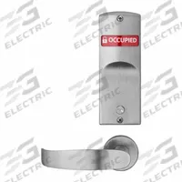 SARGENT Door Lockset: Privacy Lever Locksets, Chrome, ADA Compliant (MPN 8265 LNL V50 26D). Key specifications — Ligature Resistance: Not Ligature-Resistant; Brand: SARGENT; Lockset Function ANSI Code: F22; Visual Indicator Message: Locked/Unlocked; Lockset Style: Non-Cylinder; ADA Compliant: Yes; Finish: Satin Chromium-Plated : Steel.