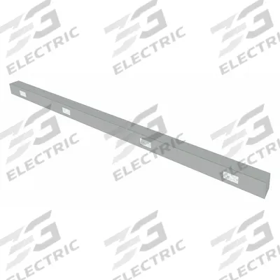 INSTOCK Electrical Wire Raceway: 7 ft Overall Lg, Aluminum - Lab Furniture Raceways & Apron Rails