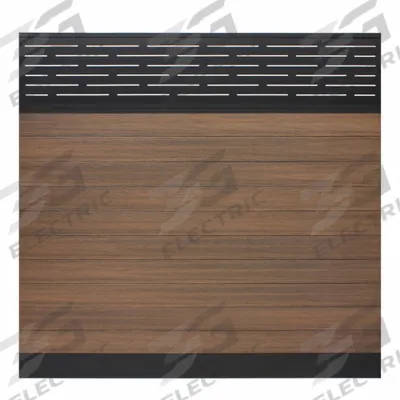 EUROFENCE Privacy Fence: Lattice Top Topper, Light Brown, 6 ft Overall Wd, 6 ft Overall Ht - Privacy Fence Section Panels