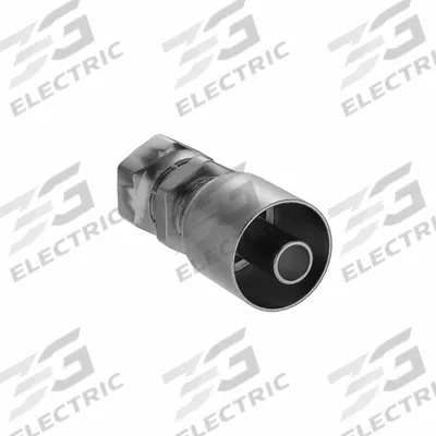 PARKER Hydraulic Crimp Fitting: Steel x Steel, Straight, -8 For Hose Dash Size - Parker Crimp Hydraulic Hose Fittings with Metric Connection