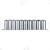 WESTWARD Socket Set: 1/2 in Drive, 10 Piece, 6-Point, Metric, 22 mm to 32 mm (MPN 53PN68). Key specifications — attr1224269: 1/2 in; attr1204685: Tether Ready; attr1204650: 22 mm to 32 mm; attr1204673: Socket Bits Not Included; attr1204688: WESTWARD; attr1206170: Deep Sockets.