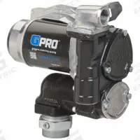 GPI Electric Drum Pump: 12 V DC, 2/5 hp HP, 25 gpm Max. Flow Rate, Pump Only, Cast Iron, Bung (MPN V25-012PO). Key specifications — Brand: GPI; Meter: Not Included.