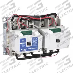 EATON NEMA Magnetic Contactor: Reversing, 3 Poles, NEMA Size 4, 135 A, 240V AC (MPN CN55NN3B). Key specifications — Brand: EATON.