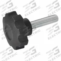 JW WINCO Hand Knobs; Eight-Lobed Knobs: Plastic w/ Steel Thread, M4 Thread, 15 mm Thread Lg (MPN 6302010). Key specifications — Brand: JW WINCO.