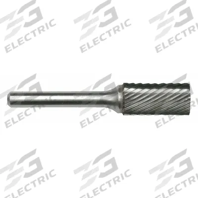 CLE-LINE Carbide Bur: Cylinder, SA-2, Single Cut, 5/16" x 3/4" Head - Single-Cut Cylinder Burs