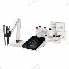 THERMO SCIENTIFIC pH Meter Kit: ORP/pH/Temp, pH Electrode Storage Sleeve and Base, ±0.002 pH (MPN PSTAR2177). Key specifications — pH Accuracy: ±0.002 pH; Temp Compensation: Automatic; Measurement Components Included: 096019-WA Stirrer Probe; Reagents and Solutions Included: pH Electrode Storage Solution and Cleaning Solution; Test Parameters: ORP; Other Accessories Included: pH Electrode Storage Sleeve and Base; Manufacturer Part Number: PSTAR2177.