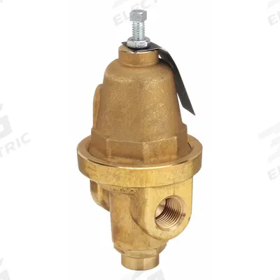 CASH VALVE Pressure Regulator: FNPT x FNPT, 1/2 in x 1/2 in, Brass, 20 psi to 60 psi - Brass General Purpose Pressure Regulators