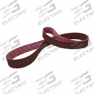 SCOTCH-BRITE Surface-Conditioning Belt: 3/8 in W x 18 in L, Aluminum Oxide, Medium - Surface-Conditioning Belts for All Metals