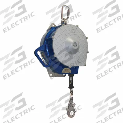DBI-SALA Self-Retracting Lifeline: Stainless Steel Carabiner Anchor - Mounted SRLs for Rescue
