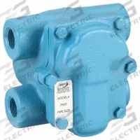 Steam Trap: Cast Iron, 3/4 in FNPT, 2,300 lb/hr, 30 psi Max., 450°F Max., H Pattern (MPN 44-230A). Key specifications — Brand: MEPCO; Installation Orientation: Horizontal; Float Material: Stainless Steel; Manufacturer Series: 44.