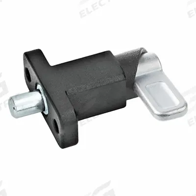 JW WINCO Cam Action Spring Latch with Mounting Flange: 10 mm Plunger Wd - Locking Vertical-Mount Cam-Action Indexing Plungers