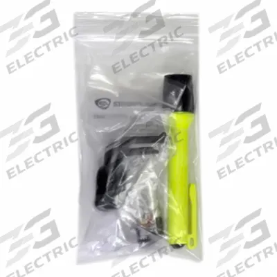 CHICAGO PROTECTIVE APPAREL Flashlight Clip: Plastic - Flashlight Clips for Hard Hat & Helmet Face Shields