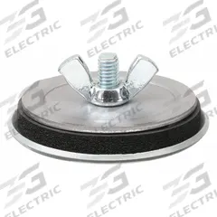 HOFFMAN Pushbutton Hole Seal: Steel, 30.5 mm Conduit Hole Size, For 1.25 in Hole Dia - Max, Steel (MPN ASPB). Key specifications — Color: Gray; Brand: HOFFMAN; Finish: Powder Coated; For Hole Type: Push Buttons; Includes: Oil Resistant Gasket; Material: Steel; NEMA Enclosure Rating: 3R.