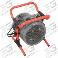 PRO-TEMP Portable Electric Jobsite & Garage Heater: 1.5kW Watt Output, 5-15P, 120V AC, 1 Phase (MPN PT-515-120). Key specifications — NEMA Plug Configuration: 5-15P; Includes: 6 ft Cord; Phase: 1; Wattage Output: 1.5kW; Voltage: 120V AC; Thermal Overheat Protection: Automatic Reset; Brand: PRO-TEMP; Overall Dimensions - H x W x D: 14 in x 12 in x 12 in.
