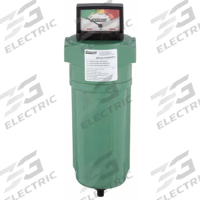 SPEEDAIRE Compressed Air Filter: 5 micron, 1/4 in NPT, 15 cfm, 290 psi Max Op Pressure - Particulate Filters for Dirt & Water Removal
