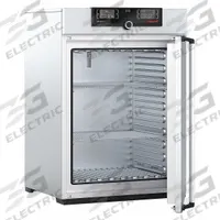 MEMMERT Programmable Universal Oven: Gravity, 9 cu ft Capacity, 300°C Max Temp, 3,400 W Watt, Oven (MPN UN 260plus, 230V). Key specifications — Voltage: 230V AC; Brand: MEMMERT; Temperature Accuracy Tolerance: +/-0.1°C up to 99.9°C, +/-0.5°C @ 100°C+; Temperature Uniformity: +/-1.8°C.