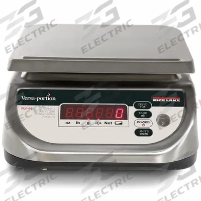 RICE LAKE WEIGHING SYSTEMS Food Scale: 7 7/8 in Weighing Surface Dp - Food Scales
