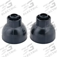 BRADLEY Eyewash Spray Head: S45-2453, Compatible with Bradley, Black, 2 PK. Key specifications — Manufacturer Part Number: S45-2453; Includes: Instruction Sheet; Compatible Mfr Part No: S19-230FW; Part: Spray Head; Compatible with Series: Bradley; For Use With: Freestanding Eye/Face Wash.