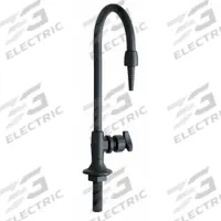CHICAGO FAUCETS Laboratory Faucet: Faucet, Single-Post, For Distilled Water Media, 1 Handles, Cross (MPN 869-BPVC). Key specifications — Brand: CHICAGO FAUCETS; Color/Finish: Matte Black; Inlet Connection Type: NPT; Product Type: Faucet; Flow Pattern: Inline.