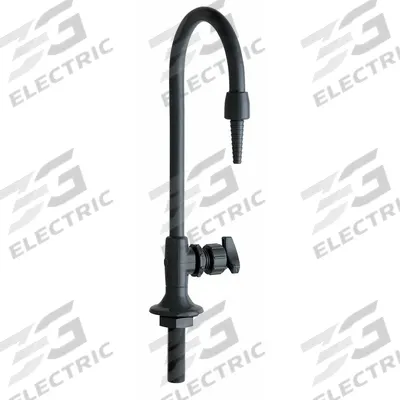 CHICAGO FAUCETS Laboratory Faucet: Faucet, Single-Post, For Distilled Water Media, 1 Handles - Single-Post Laboratory Faucets