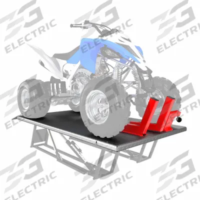 QUICKJACK Auto Lifting Accessory: 1,100 lb Load Capacity, Steel, 88 in Overall Lg - Vehicle Lift Systems