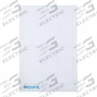 ID Badge: No Legend, Paper, White, 2 1/2 in Card Ht, 3 1/2 in Card Wd, 600 PK (MPN BAU 67641). Key specifications — attr1126094: White.