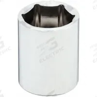 WESTWARD Socket: Metric, 1/2 in Drive Size, 22 mm Socket Size, 6-Point, Std, Chrome, Socket (MPN 53YU34). Key specifications — attr1204417: WESTWARD; attr1204392: Chrome.