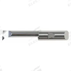 MICRO 100 Quick Change Profiling Tool: 1/2 in Shank Dia., AlTiN, Right Hand, 3 in Overall Lg (MPN QPR-4601500X)