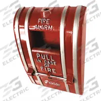 KIDDE Pull Station: 120V AC/DC/250V AC/DC Volt, 0.5 A @ 250V AC/DC/1.5 A @ 125V AC/DC Current, Red (MPN K-270-DPO). Key specifications — Current Rating: 0.5 A @ 250V AC/DC; Body Color: Red; Standards: UL; Brand: KIDDE; Contact Form: DPST-NO; Marking: Fire; Mounting Location: Wall; Mounting Style: Flush.