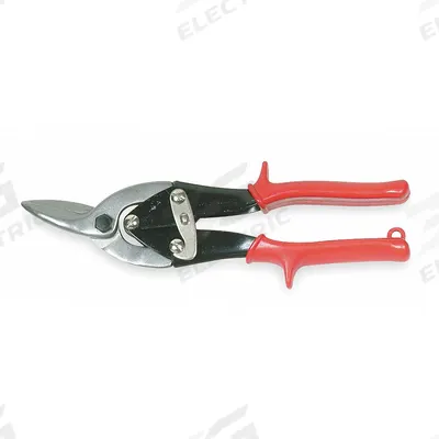 WESTWARD Metal Cutting Snip: Left, 9 3/4 in Overall Lg, 1 1/4 in Cutting Lg, Steel - General Purpose Metal Snips