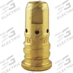 BERNARD Gas Diffuser: Quik Tip, For BTB, Clean Air, Dura-Flux, FILTAIR, Q-/S-/W-Gun MIG Gun (MPN D118Q). Key specifications — Brand: BERNARD; For Contact Tip Series: Quik Tip; Diffuser to Tip Relationship: 1/8 in Recess; Connection Type: Threaded; Gas Diffuser Number: D118Q.