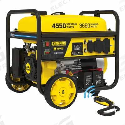 CHAMPION POWER EQUIPMENT Portable Generator: Conventional, Gasoline, 3,650 W Running - Inverter Generators