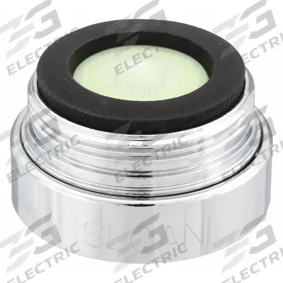 SLOAN Outlet: 0.5 gpm Flow Rate, Laminar Flow Outlet, Metal, Chrome Finish - Faucet Aerators & Outlets