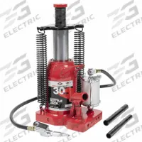 AMERICAN FORGE & FOUNDRY Bottle Jack: Steel, Air, 30 ton Load Capacity, 10 15/16 in Min Lift (MPN 5630SD). Key specifications — Brand: AMERICAN FORGE & FOUNDRY; Body Material: Steel.