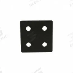 T-Slot Framing System Slot Covers and End Caps: 10 Series, Inch, 2 in x 1/8 in x 2 in, Black, ABS (MPN 2028-PLAIN-1). Key specifications — Finish: Matte; Product Type: End Cap; Material: ABS; Includes Fasteners: Yes; Manufacturer Part Number: 2028-PLAIN-1; Brand: 80/20; System of Measurement: Inch.