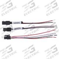 HES Plug In Pigtail (MPN 2007M). Key specifications — Brand: HES; Input Voltage: 12 to 24 V DC.