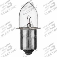 APPROVED VENDOR Incandescent Bulb: Incandescent, Single Contact Miniature Flanged (P13.5s), B3-1/2 (MPN 21U499). Key specifications — Voltage: 2.3V AC; Trade Number: PR2; Brand: APPROVED VENDOR; Bulb Shape: B3-1/2; Light Color: White.