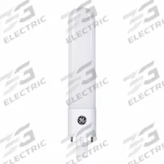 GE LAMPS Ballast Bypass LED: Type B, 2-Pin (GX23), PL-C, LED, 3000K, 500 lm Light Output, 5 W Watt (MPN LED5BGX23/830). Key specifications — Brand: GE LAMPS; Bulb Designation: LED5BGX23/830; Dimmable: No; Color Temperature: 3000K.