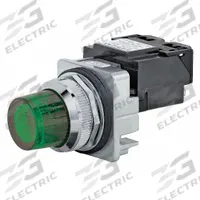 SIEMENS Pilot Light: 30 mm Panel Mounting Size, Green, LED, 120 V AC/DC Max Volt Rating (Supply) (MPN 52PL5E3XB). Key specifications — Series: Class 52; Brand: SIEMENS; Includes Push-To-Test: No Push-To-Test Included.