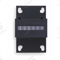 ENM Electromechanical Counter: Electromechanical Counters, Rear Panel Mounting, Analog, 24V@115V AC (MPN E6B64GN). Key specifications — Mounting Style: Base; Standards: UL; Output Rating - NEW: 24V@115V AC; Brand: ENM; Manufacturer Part Number: E6B64GN; Meter Type_Broad: Analog.