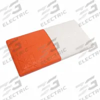CHAMPION SPORTS Double First Base: Orange/White, Rubber, 30 in Overall Lg, 2 1/2 in Overall Ht (MPN M175). Key specifications — Material: Rubber; Brand: CHAMPION SPORTS; Includes: Rubber Base Plugs; Color: Orange; Equipment Product Type: Double First Base.