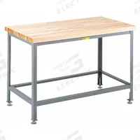 LITTLE GIANT Workbench: Adj Ht, Butcher Block, 36 in x 24 in, 2,000 lb Overall Load Capacity (MPN WT-2436-LL). Key specifications — attr558057: LITTLE GIANT.