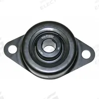 SEALMASTER 2 Bolt Flange Bearing: Radial Ball, 3/4 in Bore, Steel, Set Screws, 4 1/2 in Lg, Rhombus (MPN SRF-12). Key specifications — Bore Type: Cylindrical; Brand: SEALMASTER; Lubricant Material: NLGI #2 Equivalent; Mounting Bolt Size: 7/16 in; System of Measurement: Inch.